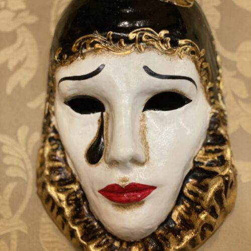MASQUE HOMME BAUTA PAPILLON - - à PARIS,THEATRHALL,ACHETER,VENTE -  vêtements  époque,théâtre,spectacle,chemise,chapeau,costume,accessoires,redingote,cérémonie, masques de Venise,soirées et bal masque,cannes de  marche,déguisements,comedia del arte